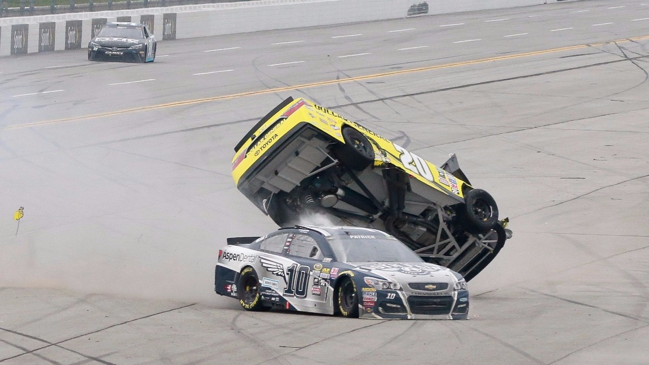 Brad Keselowski wins crazy crashfest at Talladega